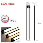 LED Night Light Motion Sensor Light Wireless USB Led Cabinet Night Wardrobe Lamp for Kitchen Cabinet Bedroom Wardrobe Sensor LED