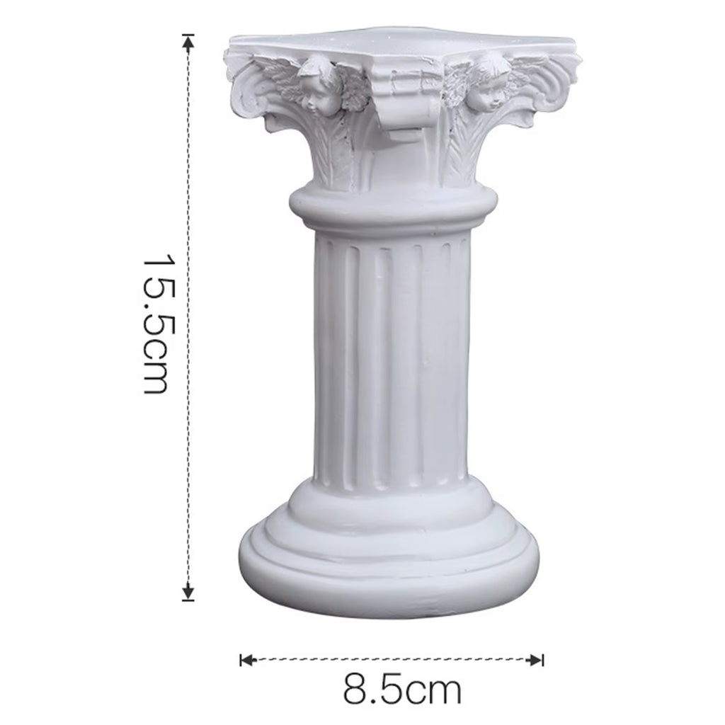 Nordic Roman Pillar Ornament Resin Classical Architecture Roman Column Statue Garden Statue Shooting Scene Miniature Ornament