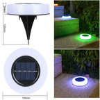 LED Solar Garden Light Outdoor Waterproof Garden Decoration Dog Cat Animal Paw Print Lights Path Lawn Lamp String Paths Light