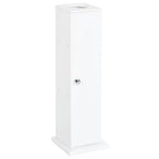 Bathroom Cabinet, Storage Cabinet,Small Toilet Paper Cabinet, Bathroom Corner Cabinet with Doors and Shelves, White