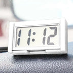 Mini Digital Clock Large Screen Car Dashboard Electronic Clock Self-Adhesive Mini Clock Durable Car Clock for Truck Dashboard