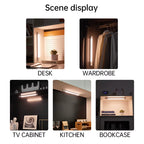 LED Night Light Motion Sensor Light Wireless USB Led Cabinet Night Wardrobe Lamp for Kitchen Cabinet Bedroom Wardrobe Sensor LED