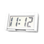 Mini Digital Clock Large Screen Car Dashboard Electronic Clock Self-Adhesive Mini Clock Durable Car Clock for Truck Dashboard
