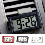 Mini Digital Clock Large Screen Car Dashboard Electronic Clock Self-Adhesive Mini Clock Durable Car Clock for Truck Dashboard