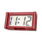 Mini Digital Clock Large Screen Car Dashboard Electronic Clock Self-Adhesive Mini Clock Durable Car Clock for Truck Dashboard