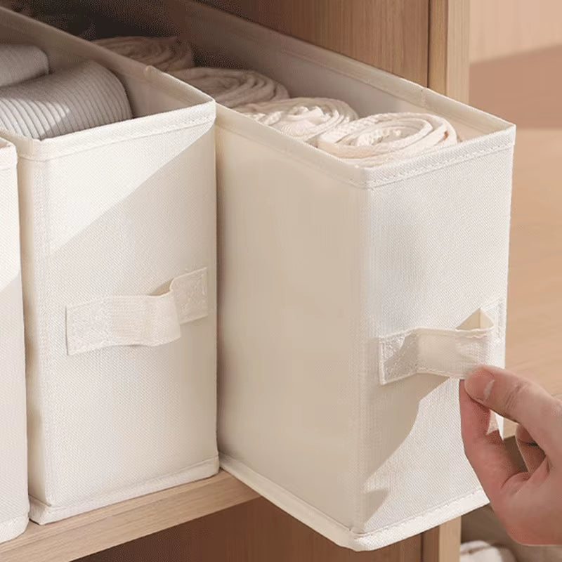 1Pc Clothes Storage Basket Sewing Home Folding Clothes Storage Box Underwear Socks Wardrobe Storage Box Wardrobe Organizer