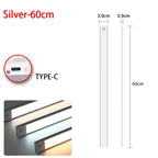 LED Night Light Motion Sensor Light Wireless USB Led Cabinet Night Wardrobe Lamp for Kitchen Cabinet Bedroom Wardrobe Sensor LED