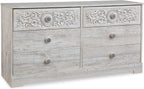 Signature Design by Ashley Paxberry Boho Dresser, Whitewash