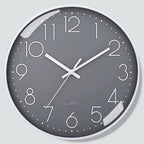 8 Inch Mute Quartz Wall Clock Cubic Digital Clock Living Room Bedroom Wall Clock Simple Digital Clock Home Decorations