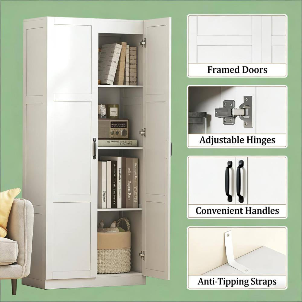 Tall Home Cabinet,Bathroom Cabinet,Kitchen Pantry Cabinet