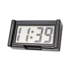 Mini Digital Clock Large Screen Car Dashboard Electronic Clock Self-Adhesive Mini Clock Durable Car Clock for Truck Dashboard