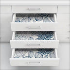 Navy Secret Garden Peel and Stick Wallpaper